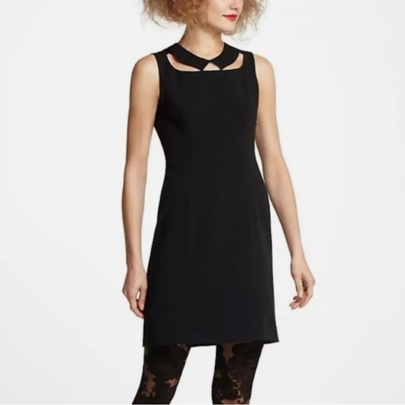 Anthropologie Dresses & Skirts - Anthropologie Peter Pan Collar Black Cocktail Dress // Size 6